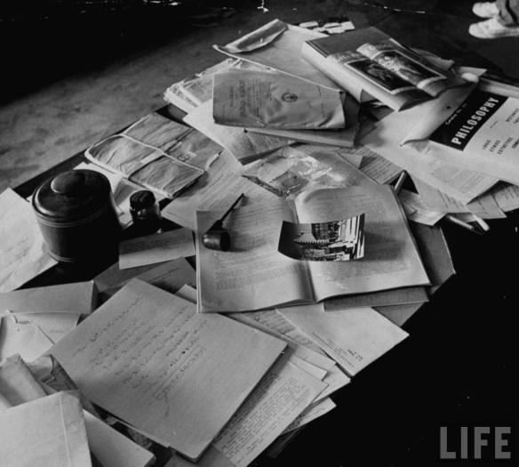 Albert Einstein's desk